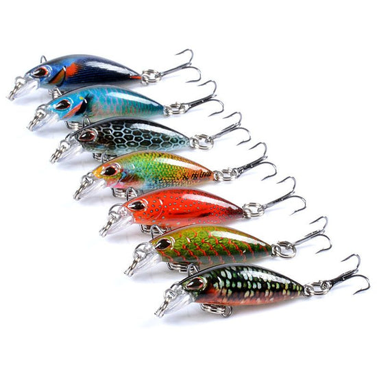 7x Popper Poppers 4.1cmFishing Lure Lures Surface Tackle Fresh Saltwater