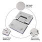 Shower Glass Door Gate Hinge 304 Stainless Steel 180 Degrees Polished Chrome Finish