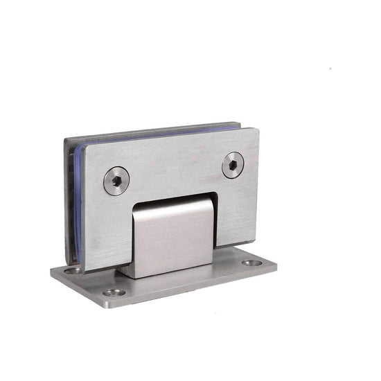 90 Degree Glass Door Cupboard Showcase Cabinet Clamp Glass Shower Doors Hinge 304 Steel
