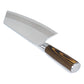 27cm Cleaver Knife Kitchen Chef Knife 7 inch Vegetable Meat Cleaver Pakkawood wood Handle