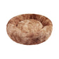 Pawfriends Dog Cat Pet Calming Bed Warm Soft Plush Round Nest Comfy Sleeping Cave 120cm