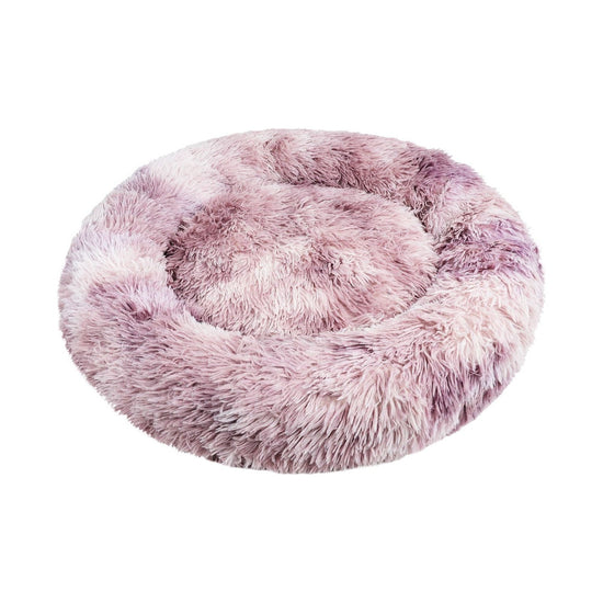 Pawfriends Cat Dog Pet Calming Bed Warm Soft Plush Round Nest Comfy Sleeping Kennel Cave AU