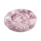Pawfriends Cat Dog Pet Calming Bed Warm Soft Plush Round Nest Comfy Sleeping Kennel Cave AU