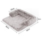 Pet Sofa Bed Dog Calming Sofa Cover Protector Cushion Plush Mat M