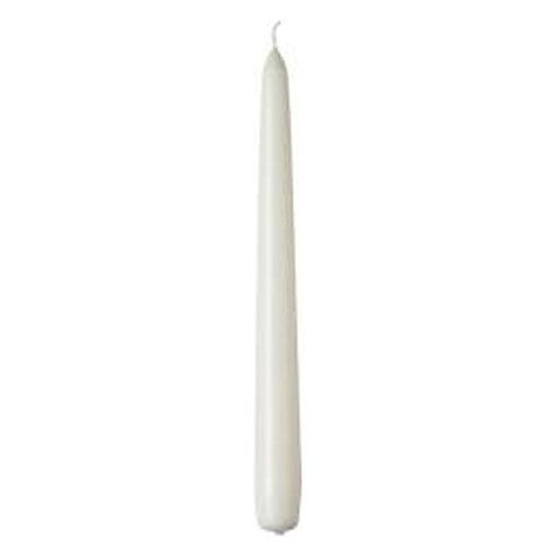 100 wholesale pack white wax 20cm taper church house vigil candleabra candle 2CM WIDE