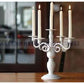 100 wholesale pack white wax 20cm taper church house vigil candleabra candle 2CM WIDE