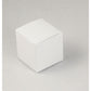 100 Pack of White 8x8x8cm Square Cube Card Gift Box - Folding Packaging Small rectangle/square Boxes for Wedding Jewelry Gift Party Favor Model Candy Chocolate Soap Box