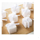 100 Pack of White 8x8x8cm Square Cube Card Gift Box - Folding Packaging Small rectangle/square Boxes for Wedding Jewelry Gift Party Favor Model Candy Chocolate Soap Box