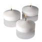 100 Pack of 8cm White Wax Floating Candles - wedding party home event decoration