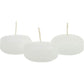 100 Pack of 4 Hour White Floating Candles - 4cm diameter - wedding party decoration