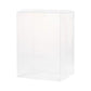 10 Pack of Large Plastic 22x14.5cm Rectangle Cube Box - Exhibition Gift Product Showcase Clear Plastic Shop Display Storage Packaging Box