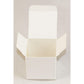 10 Pack of White 8x8x8cm Square Cube Card Gift Box - Folding Packaging Small rectangle/square Boxes for Wedding Jewelry Gift Party Favor Model Candy Chocolate Soap Box