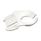 10 Pack Of 75mm White Wine Glass Dinner Lunch Plate Clip Holder - Stand Up Buffet Party  - Promotion Merchandise Gift
