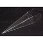 50 Pack of Clear Pyramid Triangle Shaped Small Clear Gift Box - Bomboniere Jewelry Gift Party Favor Model Candy Chocolate Soap Box