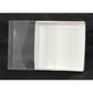 50 Pack of 8cm Square Wedding Invitation Coaster Favor Function product Presentation Cookie Biscuit Patisserie Gift Box - 2cm deep - White Card with Clear Slide On PVC Lid