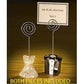 10 Pack of 5 Bride 5 Groom Wedding Name Card Place Stand - Wedding Table Decoration Bomboniere Favour Gift