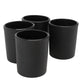 20 Pack Black Matt Tealight Candle Holder 6.5cm Festival Decor Wedding Propose Parties Holiday and Home Decor