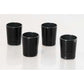 20 Pack Black Matt Tealight Candle Holder 6.5cm Festival Decor Wedding Propose Parties Holiday and Home Decor