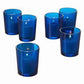 40 Pack Blue Glass Votive Tealight Candle Holders House Party Cenrepiece Xmas Wedding Decor Glass Candlestick Party Decorations Bridal Baby Shower Event