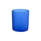 10 Pack Blue Frosted Glass Votive Tealight Candle Holders House Party Cenrepiece Xmas Wedding Decor Glass Candlestick Party Decorations Bridal Baby Shower Event