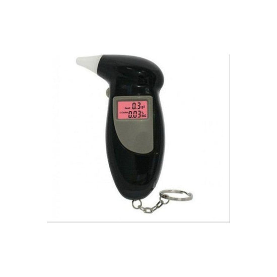 Digital Alcohol Tester LCD Police Breathalyser Grade Accuracy Portable Keychain - FREE POST