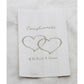 200 Pack Wedding Cake Bags Greaseproof Wax Paper Slice Take Home Favour Silver Heart n Message