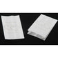 50 Pack Wedding Cake Bags Greaseproof Wax Paper Slice Take Home Favour Silver Heart n Message