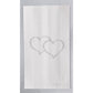 50 Pack Wedding Cake Bags Greaseproof Wax Paper Slice Take Home Favour Large Silver Heart