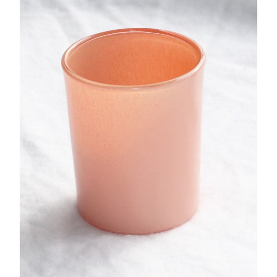 20 Pack Champagne Pale Pink Glass Votive Tealight Candle Holders House Party Cenrepiece Xmas Wedding Decor Glass Candlestick Party Decorations Bridal Valentines Event