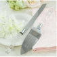 Cutting Cake Knife and Silver Blade Cake Server Set Wedding Anniversary Engagement Birthday Party Gift Boxed