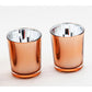 10 Pack Copper Votive Tealight Candle Holders Valentines Day Mercury  Wedding Decor Glass Candlestick Party Decorations Bridal Baby Shower Event
