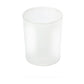 20 Pack Frosted White Glass Votive Candle Holders for Candle Making Kit Tealight Candles Cup Home Decoration