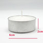 Bulk Buy Large Tealight Candles 6cm Wide in silver foil cup  100 in a pack - Party Event Wedding BBQ Dinner Romantic Ambience Decor