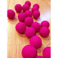 20 Ball HOT Pink 3m String Light Battery Box 5cm Cotton Ball  Christmas Birthday Bbay Girl Special Occasion Decoration