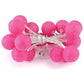 50 Ball HOT Pink LONG 5m String Light Battery Box 5cm Cotton Ball  Christmas Birthday Bbay Girl Special Occasion Decoration