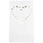 20 Pack White Heart Luminary Paper Candle Tea Light Lantern Bags Garden Wedding Anniversary Birthday Night Decorations Evening Party