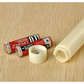 3 Pack Taper Stick White Battery Candle - Natural Flame Light Colour No Flicker - Gold Stand Base