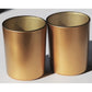 40 Bulk Pack Matt Gold Glass Votive Candle Holders Table Centreoieces  Xmas Wedding Anniversary Event Recption Party Function or Home Decor