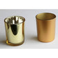 40 Bulk Pack Matt Gold Glass Votive Candle Holders Table Centreoieces  Xmas Wedding Anniversary Event Recption Party Function or Home Decor