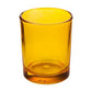 10 Pack Orange Glass Votive Tealight Candle Holders House Party Cenrepiece Xmas Wedding Decor Glass Candlestick Party Decorations Bridal Baby Shower Event