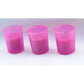 10 Pack Pink Frosted Glass Votive Tealight Candle Holders House Party Cenrepiece Xmas Wedding Decor Glass Candlestick Party Decorations Bridal Valentines Event