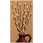 LED Light Bunch Stem - Warm White BATTERY fairy lights - 50cm high 20 bulbs/petals