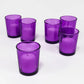 20 Pack Purple Glass Votive Tealight Candle Holders House Party Cenrepiece Xmas Wedding Decor Glass Candlestick Party Decorations Bridal Valentines Event