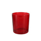 40 Pack Red Glass Votive Tealight Candle Holders House Party Cenrepiece Xmas Wedding Decor Glass Candlestick Party Decorations Bridal Valentines Event