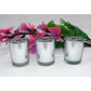 10 Pack Silver Mercury Glass Votive Candle Holders Set For Wedding, Bridal And Baby Shower, Party Function or Home Decor
