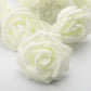 20 White Rose 3D Fairy Lights 3M String, Battery (AA) Indoor & Outdoor Decorations Wedding Valentines Romantic Room Table Lighting