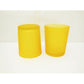 40 Bulk Yellow Frosted Glass Votive Candle Holders Table Centreoieces  Xmas Wedding Anniversary Event Recption Party Function or Home Decor