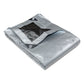 Heavy Duty Silver Black Tarp Tarpaulin 3.6x3.6m
