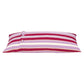 Pack of 4 Coste Fuchsia 35x70cm Multicoloured Striped Cushion Cover