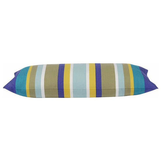 Pack of 4 Corban Royal  Rectangle 35x70cm Striped Multicoloured Cushion Cover